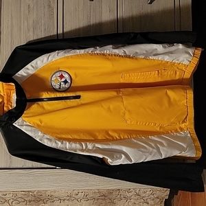 NFL Men pullover steelers lightweight jacket